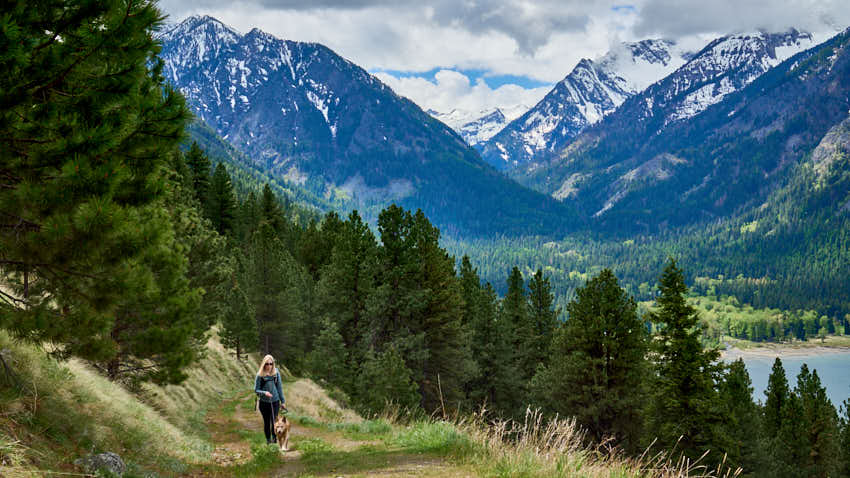 wallowa lake cloudy sunrise 5 2017